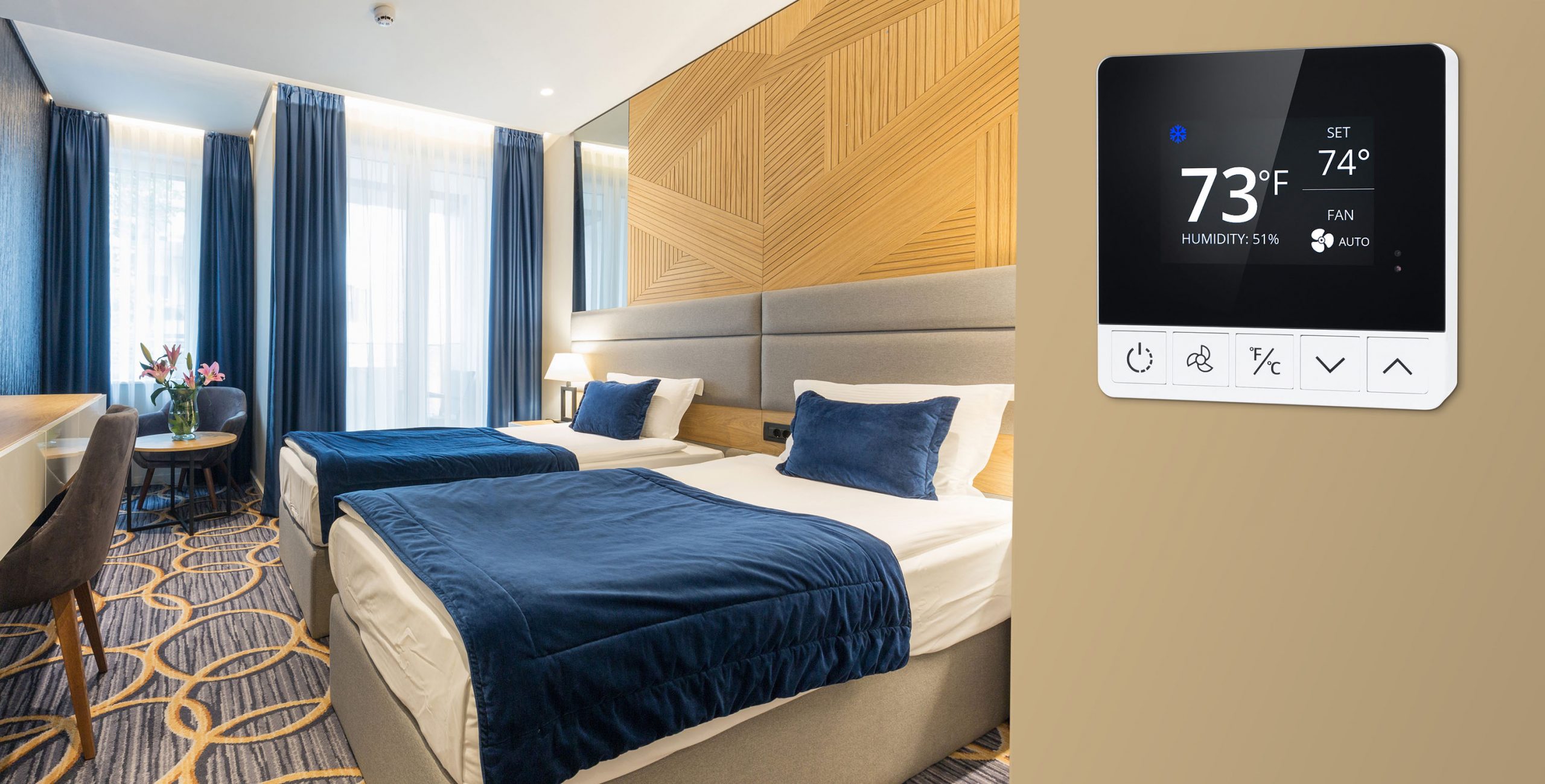 Bodhi makes Lutron CodeSmart even smarter by bringing room to the target temperature before the guest arrives