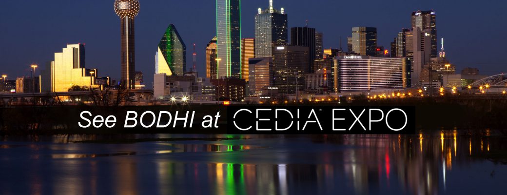 See Bodhi at the Crestron booth at CEDIA 2022
