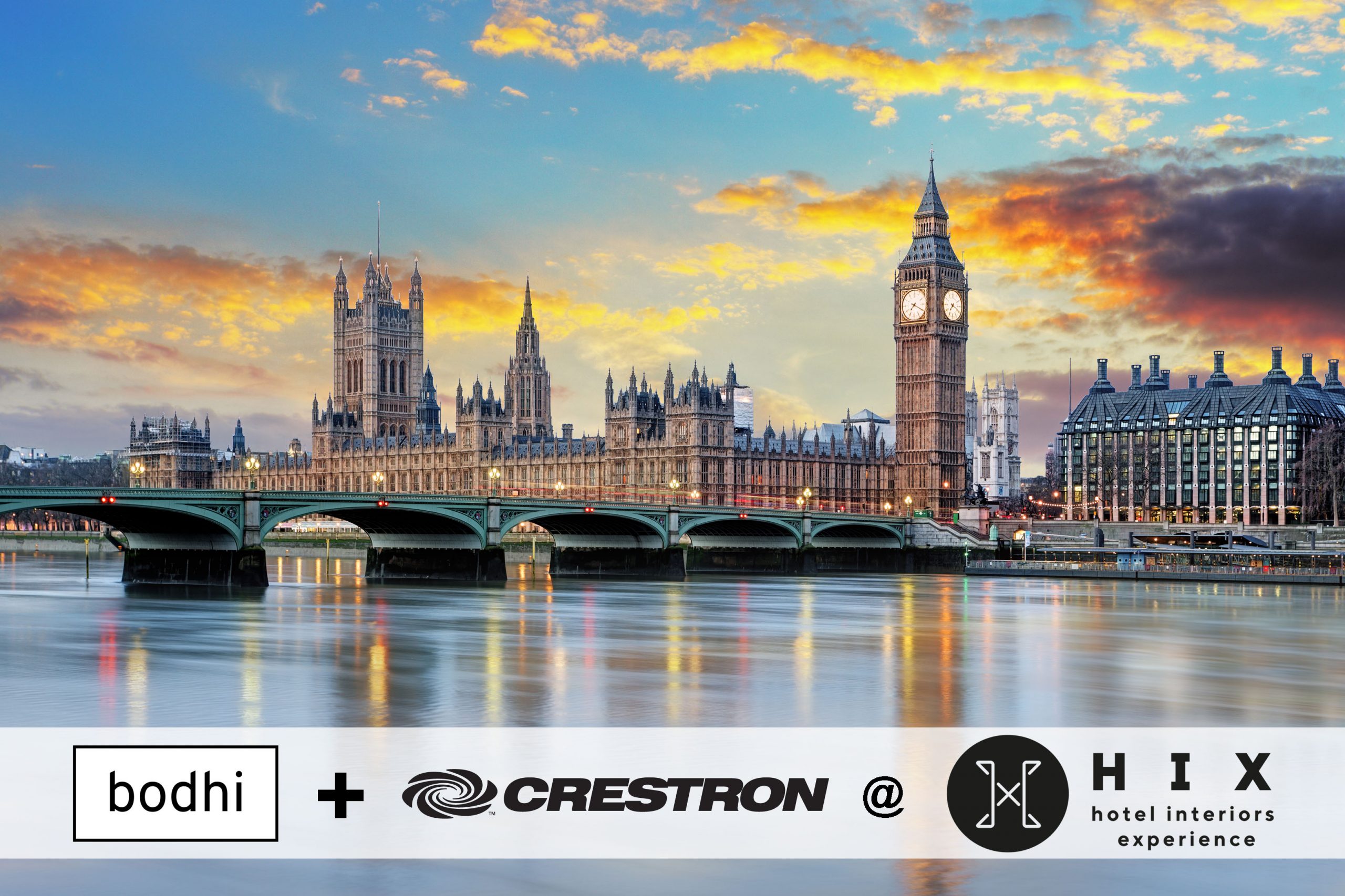 Bodhi and Crestron will be at HIX 2022, Nov 17-18, London